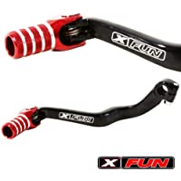 X-FUN Palanca de cambio Honda CRF 450 2017-2019 negro y rojo